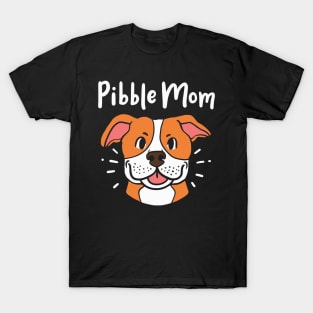 PITBULL: Pibble Mom T-Shirt